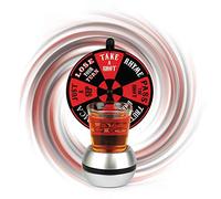 Wheel of Shot Glasses - Roulette-Style Party Game - Spin The Roulette Wheel for Fun Challenges - for Bachelor Party, 21st Birthday, and Home Parties