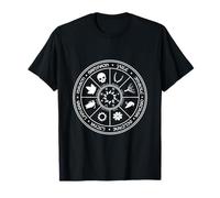 Wheel of the Year Pagan Sabbat Calendar Design T-Shirt
