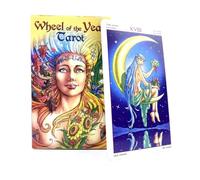 Wheel of the Year Tarot Cards Deck, 78 Cards with Manual, 12 x 7 cm