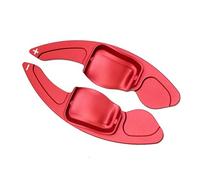 Wheel paddle shift Compatible With VW For Beetle 2013 2014 2015 2016 For Scirocco For Tiguan 2009-2015 Steering Wheel Shift Paddle Extension Cover Paddle Shifter(Red)