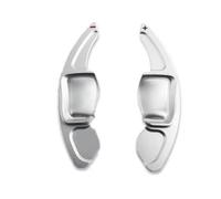 Wheel Paddle Shifters Compatible With Skoda For Octavia A7 For MK3 5E RS VRS For Superb B8 2PCS Car Steering Wheel Shift Paddle Extend Shifters Sticker Gear(Silver)