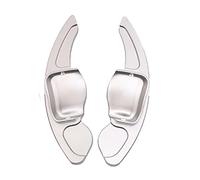 Wheel Paddle Shifters Compatible With Skoda For Scala For Karoq For Kodiaq Car Accessories Steering Wheel Shift Paddle Shifters Shift Paddle Extension JS-090(Silver)
