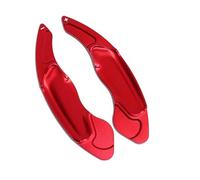 Wheel Paddle Shifters Compatible With Volvo S60L 2014-2016 V60 2012-2016 XC60 2009-2016 For S80 For XC70 V40 Car Steering Wheel Paddle Shifter Extension Sticker(Red)