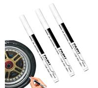 Wheel Paint - 3 Pieces Slim Paint Auto Paint Pen for Automotive Rims, Professional Repair Kit | Auto Scratch Remover for Rash, Haste,