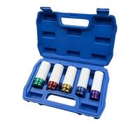 Wheel Protection Socket Set - Tool Kit for Electric Key, Sockets for Various Sizes, Professional Car Maintenance Equipment, Alt Structure