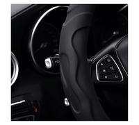 Wheel Protector Cover 1 Artificial Lamb Skin Sense Three-dimensional Styling Sports Car Steering Wheel Cover Fits 14.5-15 Inches 37-38CM Steering Protective Case Cover(GRAY)