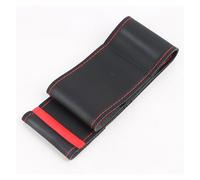 Wheel Protector Cover 38cm Hand-Sewn Car Steering Wheel Cover Microfiber Soft With Needles Thread Skin Steering Protective Case Cover(RED)