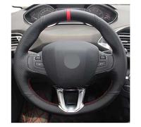 Wheel Protector Cover For 208 Leather Car Steering Wheel Cover For 2008 Steering Wheel Wrap Protector Interior Accessories Auto Steering Wheel Cove(Yellow Thread)
