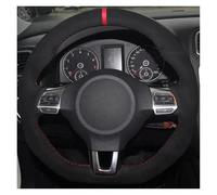 Wheel Protector Cover For 6 MK6 For Polo For R CC For Line 2010 6 Black Car Steering Wheel Cover Auto Steering Wheel Cove(Full Set D)