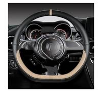 Wheel Protector Cover For Suzuki For Swift 2017 2018 2019 2020 2021 2022 Microfiber Leather D Shape 38cm Sport Car Steering Wheel Cover Auto Steering Wheel Cove(BEIGE)