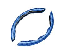 Wheel Protector Cover For Volvo For Xc60 V50 V40 For Xc90 For S60 S40 S80l For V90 For V60 Ex90 For S90 Xc40 C40 Carbon Black Fiber Steering Wheel Cover Auto Steering Wheel Cove(Bl)