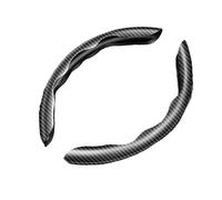 Wheel Protector Cover For Volvo For Xc60 V50 V40 For Xc90 For S60 S40 S80l For V90 For V60 Ex90 For S90 Xc40 C40 Carbon Black Fiber Steering Wheel Cover Auto Steering Wheel Cove(Zwart)