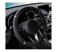 Wheel Protector Leather Metal Strip Sporty Pop Car Without Inner Rim Steering Wheel Cover Car Accessories Fit 14.5-15 Inches Steering Wheel Covers(F)