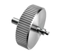 Wheel Replacement for Lite / 2 Scroll Wheel, Silver | Ridged Finger Area Around the Wheel Perimeter, Replacement Part for Repair, Installation Without Extra Tools