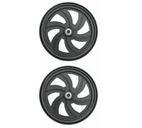 Wheel Replacement Parts for Wheelchairs Walker Wheels,1 Pair 7.5 Inch