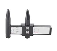 Wheel Rim Bolt Pattern Measuring Tool, 4 5 6 8 Lug Gauge, Black Plastic - Accurate PCD Ruler, Dual Inch Metric Scale, Tire & Tools Essential