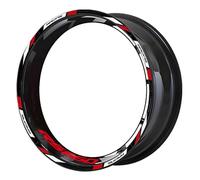 Wheel Rim Decoration Decal Motorcycle Reflective Wheel Rim Stickers for Aprilia RS660 RS 660 17 Inch Stripe Wheel Rim Decal Wheel Stickers Motorbike Wheel Hub Sticker(Color 2)