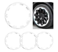 Wheel Rim Protector for Tesla Model Y 20 Inch 2017-2024, ABS Rim Hub Cap Rim Guard Cover Rim Patch Replacement, Guard Scratch Curb Rash Wheel Edge Trim, Set of 4