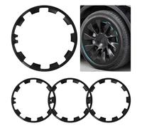 Wheel Rim Protector for Tesla Model Y 20 Inch 2017-2024, ABS Rim Hubcaps Cover Protection Rim Patch Replacement, Guard Scratch Curb Rash Wheel Edge Trim, Set of 4