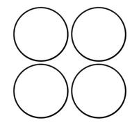 Wheel Rim Protector Ring 4Pcs 16 Inch ABS Self Adhesive Anti Scratch Rim Guard Trim Universal for Flat Edge Car Rims (Black)