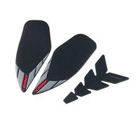 Wheel Rim Sticker for Aprilia for RS 660 RS660 for Tuono 660 2020-2021 Motorcycle Side Fuel Tank Pad Tank Pads Protector Stickers Decal Traction(Black red)