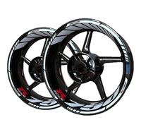 Wheel Rim Sticker Motorcycle Wheel Sticker Rim Decal Set for Suzuki GSXR 750 GSXR750 Waterproof Strip Tape Decoration Accessories Stickers Set(Color 6)