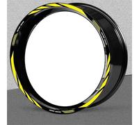 Wheel Rim Stripes Motorcycle Reflective Wheels Stickers For Aprilia RSV4 RS150 RS250 RS660 RS V4 150 250 660 Hub Decals Rim Decal Kit Motorbike Hub Waterproof Decals