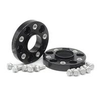 Wheel Rims Spacers 2Pieces 20/25/30/35/40/60/100mm Wheel Spacers Conversion Adapters For PCD 5x112 To 5x100 5x108 5x120 5x114.3 5x130 5x139 Hubcentric Wheels Spacer(2x 45mm)
