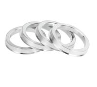 Wheel Rims Spacers 4pcs Universal Car Hub Centric Rings Wheel Hubrings Alloy OD 64.1 65.1 66.1 66.45 66.6mm To ID 60.1 54.1 56.1 57.1 65.1mm Hubcentric Wheel Spacers(60.1mm ID 66.45mm)