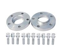 Wheel Rims Spacers For BMW E36 E46 E60 E61 E62 E90 E91 15/20mm Hubcentric 5x120-72.6 Wheel Spacers 12x1.5 Extended Cone Wheel Lug Bolts(15mm)