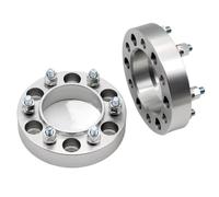Wheel Rims Spacers For Nissan For Navara Np300 For Murano For Pathfinder For Navara D40/d23 25/30/35/40/45mm PCD 6x114.3 66.1mm Wheel Spacers Adapter 6 Lug Hubcentric Wheels Spacer(2x 45mm)