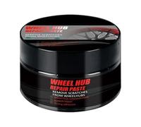 Wheel Scratch Repair Kit | 50g Hub Polishing Paste with Sponge,with Sponge for Truck Car Vehicles RV Marine Motorcycle, Restore Alloy Rims