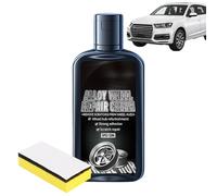 Wheel Scratch Repair Kit | With Sponge Quick Car Wheel Scratch Eraser Kit 120g,Steel Wheel Tire Scratches Polishing Balm For Trucks