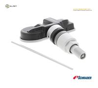 SCHRADER Wheel Sensor, tyre pressure control system 3042 433 with valves, with groove