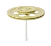 Wheel Shaft Physics Model, Visible Mechanical Principle Demonstrator with Polymer Body, Metal Rod, 12.8 Cm Classroom Teaching Aid for Learner Mechanics Lessons Wheel Shaft Teaching Model Physics Aid