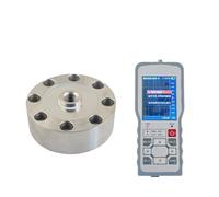 Wheel Shape Load Cell Spoke Compression Tension Force Sensor With Handheld Display Instrument 50KG-5000KG Reliable Data(700KG)