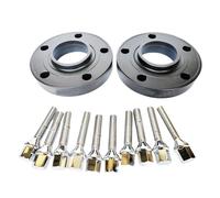 Wheel Shims Compatible With VW For Touareg 7L 2002 2003 2004 2005 2006 2007 2pcs Wheel Spacers Thread 15MM Black