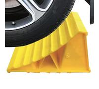 Wheel Shock Tyre Saver Brake Stopper Wheel Extinguishers High Performance Parking Space Tyre Slip Stopper, Portable Tyre Aid Chocķ for a Safe Parking Trolley for Car Trailers Truck Parking Loads