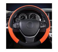 Wheel Sleeve Protector Car Steering Wheel Cover For BMW For 1 2 3 4 5 6 7 Z Series E46 E90 E87 F20 F22 F45 F30 G20 E60 F10 G30 F01 G11 E89(Orange)