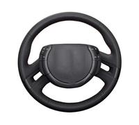 Wheel Sleeve Protector For Citroen For C4 For Picasso 2007-2013 2008 2009 2010 2011 2012 Leather Car Steering Wheel Cover Hand Stitched Car Interior Accessories(Red Bl Thread)