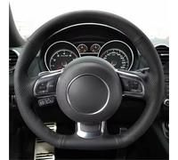 Wheel Sleeve Protector For R8 For TT 2008-2015 Car Steering Wheel Cover Car Steering Wheel Covers(Gray Thread)