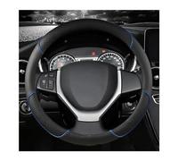 Wheel Sleeve Protector For Suzuki For Swift 2011-2016 For Vitara 2015-2019 For Celerio SX4 For S-CROSS PU Leather 38cm Car Steering Wheels Cover Car Interior Accessories(BL)