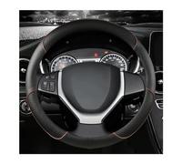 Wheel Sleeve Protector For Suzuki For Swift 2011-2016 For Vitara 2015-2019 For Celerio SX4 For S-CROSS PU Leather 38cm Car Steering Wheels Cover Car Interior Accessories(COFFEE)