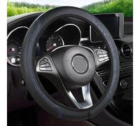 wheel sleeve protector Steering Wheel Cover No Inner Circle Anti Slip Breathable Universal Microfiber Leather Steer Protector car steering cover(Blue)