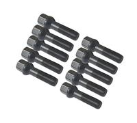 Wheel Spacer 20mm 5 * 112 Wheel Spacer Shim Plate Wheel Scew M14*1.25 66.6 Wheel Spacers Hub Adapter For Countryman Lug Wheel Spacers(Black,M14*1.25)