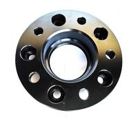 Wheel spacer 2pcs 5x112 57.1 M14 x .5 Hub for Centric Black Forged wheel spacer for Volkswagen for Atlas Flange Plate 15/20/25/35mm(2pcs 15mm)