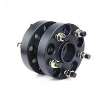 Wheel spacer 2Pieces 5/20/25/30mm Wheel spacers Conversion adapters for Suit for toyota/Honda(2PCS 25mm Black)