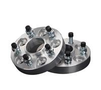 Wheel Spacer 2Pieces 5x114.3 66.1mm Wheel Spacer Adapter For NISSAN For 350Z/370Z/GTR/Maxima/Altima/Fuga/Leaf 15-35mm Lug Wheel Spacers(Silver,45mm)