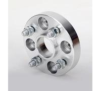 Wheel Spacer 2Pieces PCD 4X100 CB 57.1mm Thick 20-50mm Wheel Spacer Adapter 4lug For VW For Jetta For Gower M12XP1.5 Car Wheel Spacers(2PCS 25mm Silver)