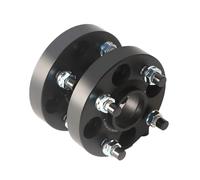 Wheel Spacer Accessories 2Pieces 15/20/25/30/35mm PCD 4x100 ID=OD=54.1mm Wheel Spacer Adapter for Suzuki Alto/Swift/Alivio/Every/Ciaz/Spacia(2PCS 25mm Black)